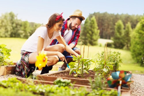 Secure payment area for Landscapers Northolt